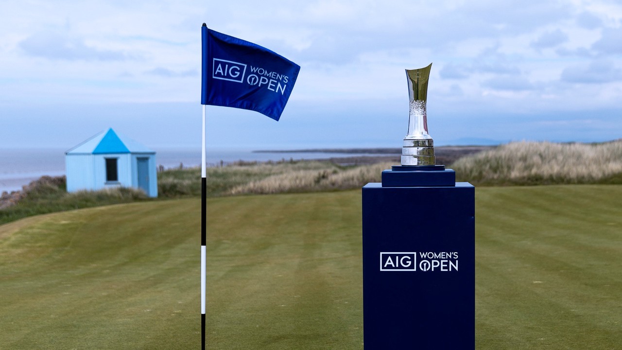 Royal Porthcawl, location of the 2025 AIG Women's Open